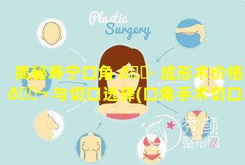 揭秘寿宁口角 🌷 成形术价格 🐬 与切口选择(口角手术切口示意图)